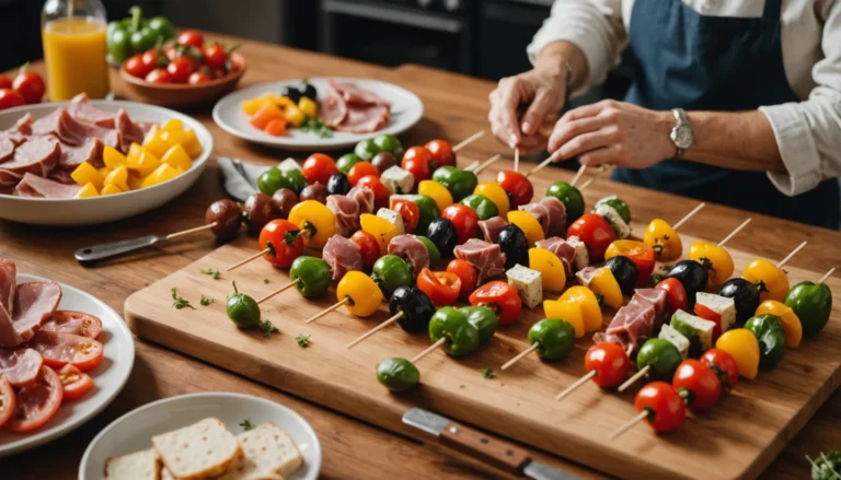 brochette apéro à faire la veille